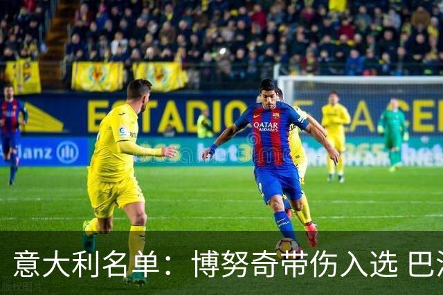 意大利名单：博努奇带伤入选 巴洛特利最终落选